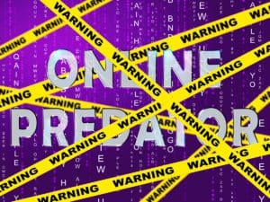 Online Predator Warning Tape